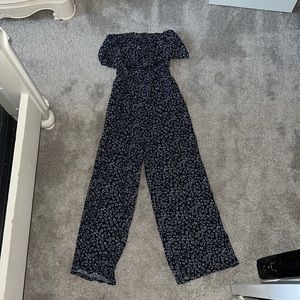 Hollister Off The Shoulder Floral Romper